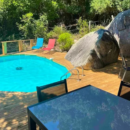 De 2 Chambres Avec Piscine Privee Jardin Clos Et Wifi A Figari